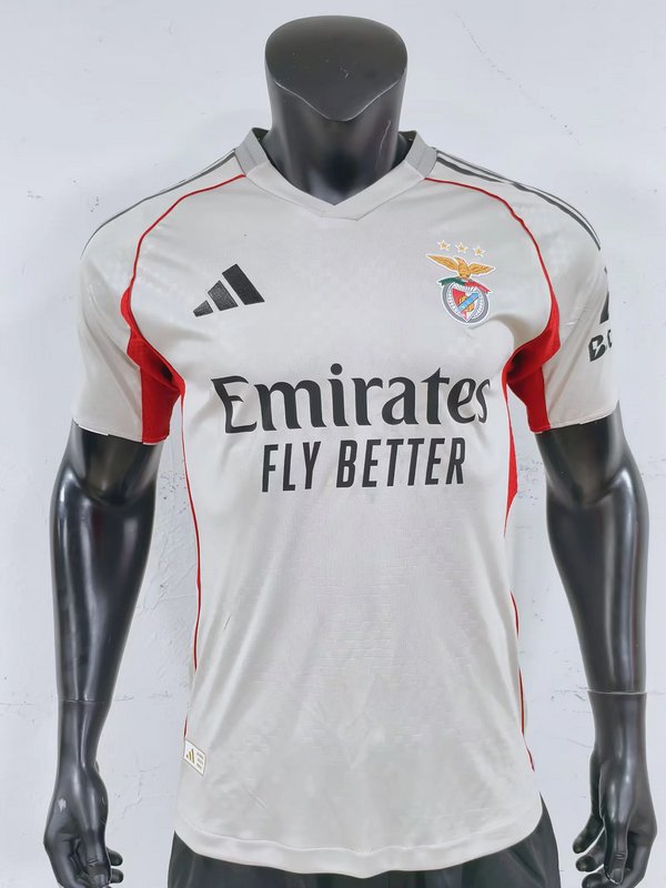 AAA Quality Benfica 25/26 Away Light Beige Jersey(Player)